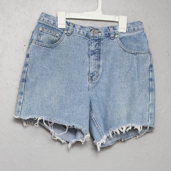 Vintage Faded Glory diy cut off distressed long shorts denim - Picture 1 of 8